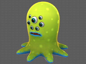 Monster V01 Modello 3D