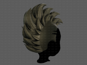 3D Hair style for boy V80 3Dモデル