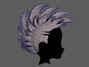 3D Hair style for boy V80 3Dモデル