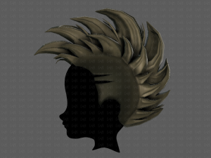 3D Hair style for boy V80 3Dモデル