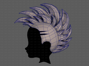 3D Hair style for boy V80 3Dモデル