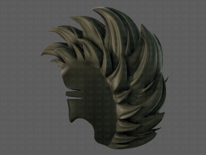 3D Hair style for boy V80 3Dモデル