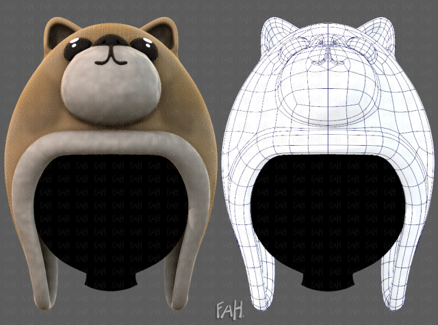 Cap V15 3D Model .c4d .max .obj .3ds .fbx .stl .blend 