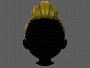 3D Hair style for boy V81 3D 모델