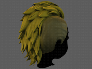 3D Hair style for boy V81 3D 모델
