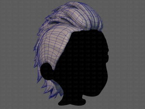 3D Hair style for boy V81 3D 모델