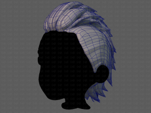 3D Hair style for boy V81 3D 모델