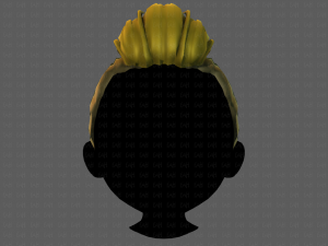 3D Hair style for boy V81 3D 모델