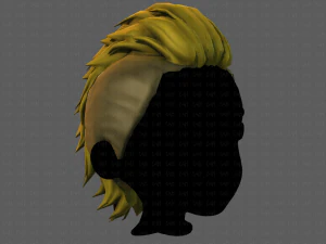 3D Hair style for boy V81 3D Model