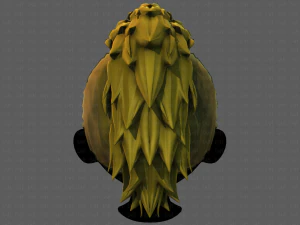 3D Hair style for boy V81 3D Model