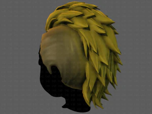 3D Hair style for boy V81 3D Model