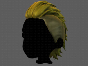 3D Hair style for boy V81 3D Model