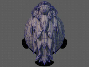 3D Hair style for boy V81 3D Model