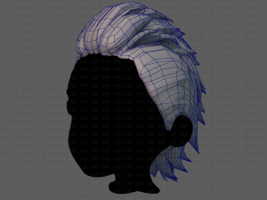 3D Hair style for boy V81 3D 모델