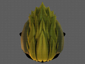 3D Hair style for boy V81 3D Model