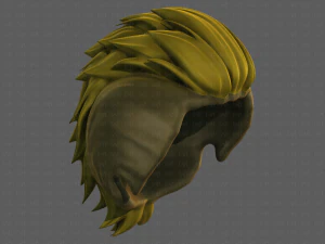 3D Hair style for boy V81 3D Model