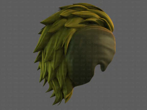 3D Hair style for boy V81 3D Model