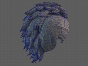 3D Hair style for boy V81 3D 모델