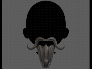 Beard V21 3D-Modell