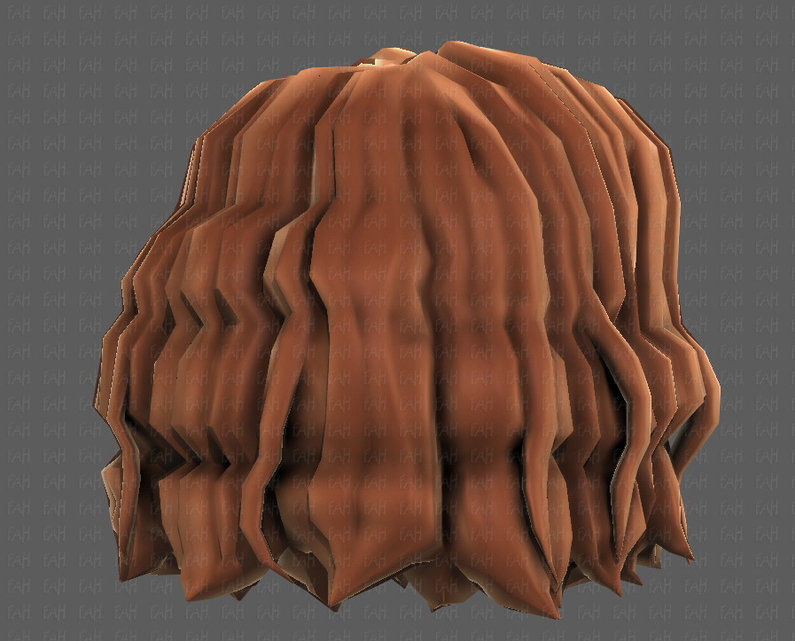 Bacon Hair Obj - Download Free 3D model by sowunmiisrael (@balls