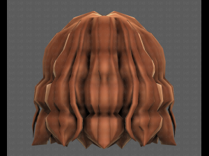 3D Hair style for girl V100 3D 模型