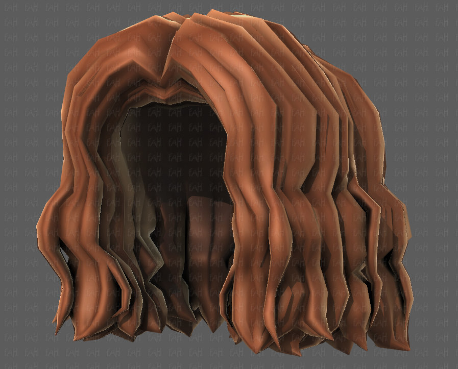 Roblox Good Hair - Download Free 3D model by sandrafaki