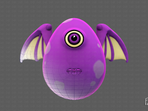 Monster V04 3D Model