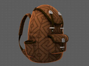 가방 V02 3D 모델