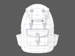 가방 V02 3D 모델