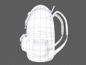 가방 V02 3D 모델