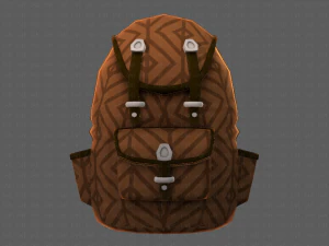 가방 V02 3D 모델