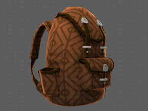 가방 V02 3D 모델