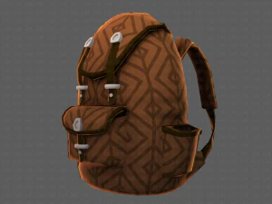 가방 V02 3D 모델