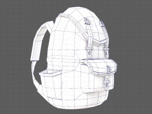 가방 V02 3D 모델