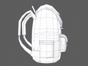 가방 V02 3D 모델
