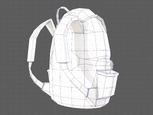 가방 V02 3D 모델