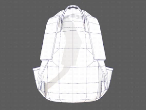 가방 V02 3D 모델