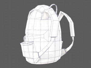 가방 V02 3D 모델