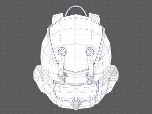 가방 V02 3D 모델