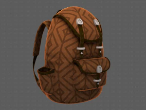 가방 V02 3D 모델