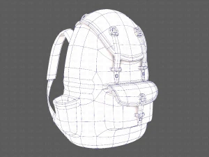 가방 V02 3D 모델