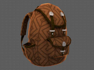 가방 V02 3D 모델