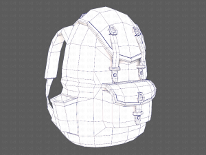 Bag V02 3D Модель