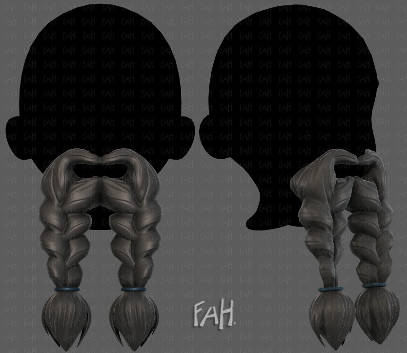 Beard V22 3D Model .c4d .max .obj .3ds .fbx .stl .blend 