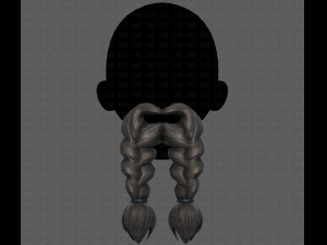 Beard V22 3D Модель