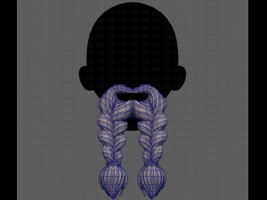 Beard V22 3D Модель