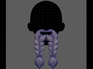 Beard V22 3D Model