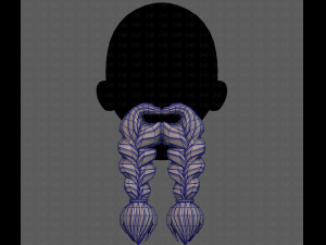 Beard V22 3D Модель