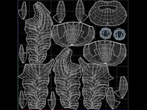 Beard V22 3D Модель