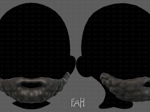 Beard V23 Model 3D